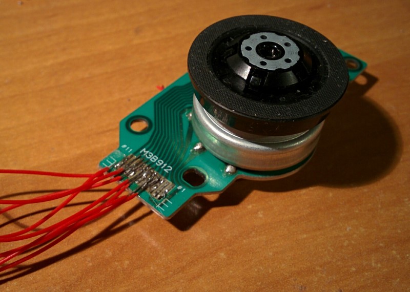 BLDC motor from DVD